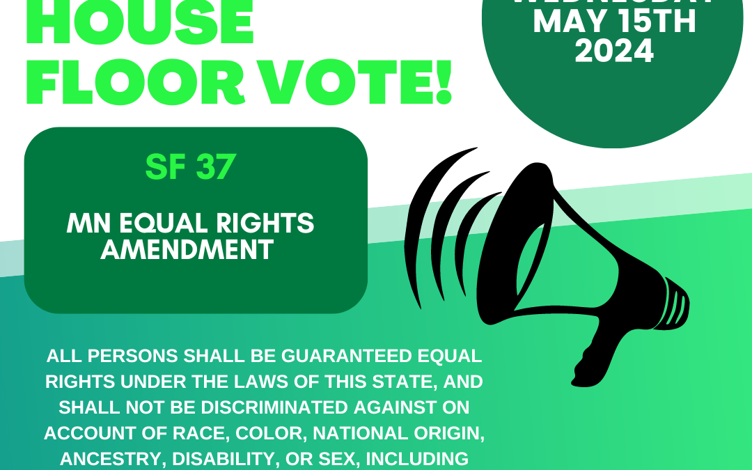 Action Alert May 15: ERA vote on House Floor at 11am