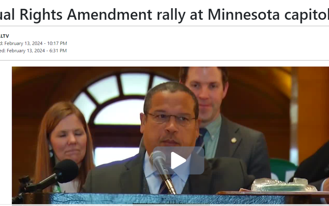 Equal Rights Amendment rally at Minnesota capitol