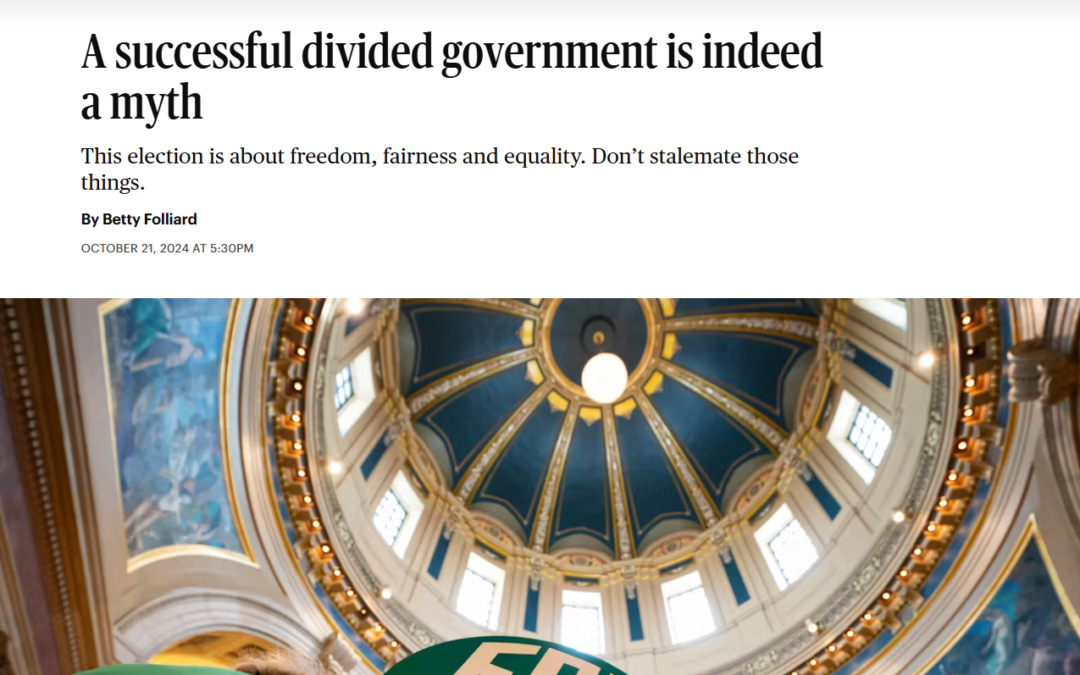 A successful divided government is indeed a myth